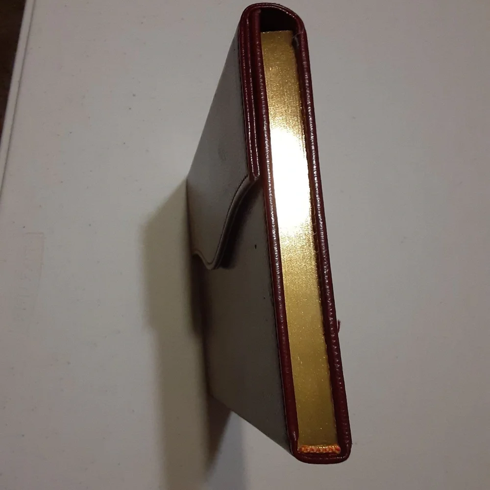 Gold Edged Snap Closure Journal